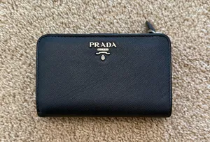 Prada Saffiano Lux Leather French Purse thumbnail 1