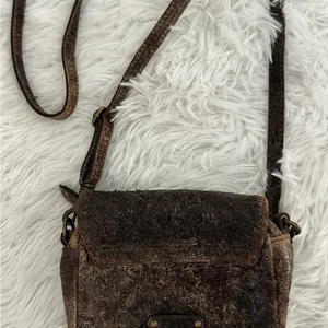Frye Mini Brooklyn Leather Studded Crossbody Bag‎ Handbag thumbnail 4