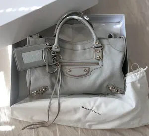 Balenciaga City Classic Metal Edge Satchel Bag Medium thumbnail 1