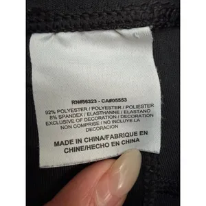 Nike Dri-FIT Black Running Leggings Women Size S Zip Ankle‎ Pocket Athletic thumbnail 5
