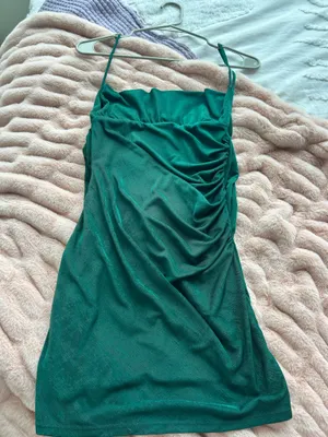 Lucy in the Sky Green Mini Dress thumbnail 1