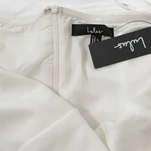 Lulus Compelling Style White Strapless Mini Dress size Large NWT thumbnail 2