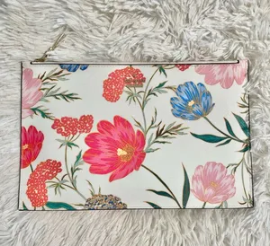 Kate Spade Cameron Street Blossom Hill Lilia Clutch Pouch Floral Zip thumbnail 1