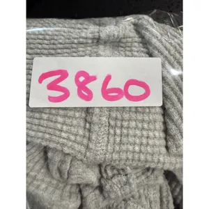 OFFLINE by Aerie Womens Gray Waffle Knit Henley Long Sleeve Oversized Top M 3860 thumbnail 7