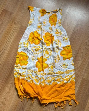 Orange Hawaiian Skirt thumbnail 4