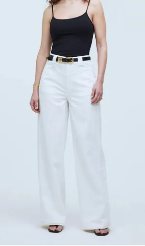 Madewell Curvy Super Wide-Leg Jeans thumbnail 3