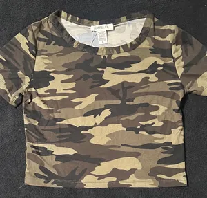 Capella Camo Crop Top & Biker Short Set thumbnail 2