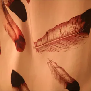 Audrey 3+1 Brown/Tan One Shoulder Feather Top Dress Kaftan Tunic Coverup Boho thumbnail 6