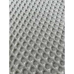 Gap Women's Large Honeycomb Crew Neck‎ Sweater Ivory Frost thumbnail 4