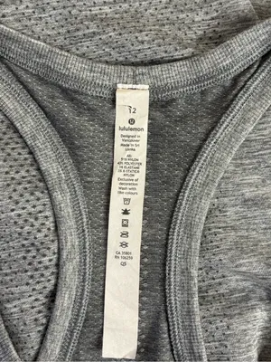 Lululemon Swiftly Tech Racerback
Slate / White size 12 thumbnail 3