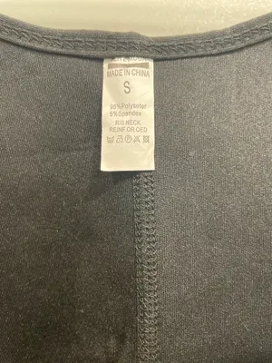 Waist Training Top Black thumbnail 3