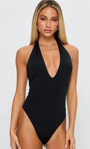Princess Polly Bodysuit Black thumbnail 1