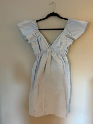 Baby Blue Mini Dress thumbnail 2