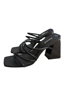 ABOUND Black Block Heels Sandals Size US 9.5 thumbnail 7