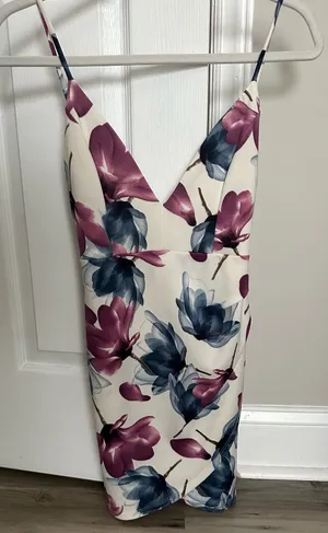 Hallelu Floral Mini Dress thumbnail 1