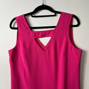 Banana republic pink dress women’s size 12‎ thumbnail 3