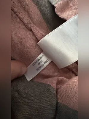 Madewell 100% Linen Resort Shirt in Springy Stripe Size Small thumbnail 8