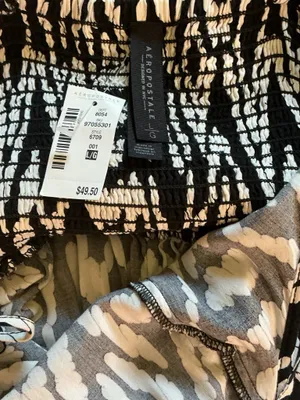 Aeropostale Ikat Print High-Neck Mini Dress thumbnail 3