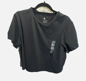 All in Motion Womens Essential‎ Crewneck SS Tee Black L 214 07 5007 thumbnail 1