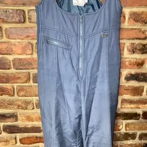 FERA Vintage Gray Insulated Winter Snow Bibs Snow Suit Women's Size 14 thumbnail 3