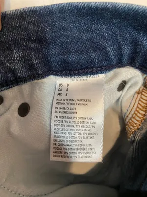 American Eagle Outfitters Dark Wash Jean Shorts thumbnail 5