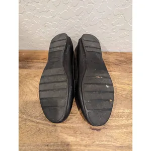 COACH WOMEN'S “OLIVE” Black PEBBLE GRAIN LEATHER LOAFER SHOE SZ 7 A7751 thumbnail 8