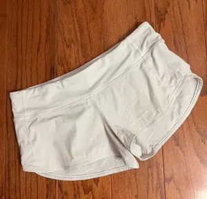 Lululemon Athletica Gray Shorts Lululemon Speed Shorts size 6. Gently warn and excellent condition. Priced to sell at as is condition. Measurements approximately 15” waste x 8” x 9 1/2” rise. Non-smoking home. priced to sell at as is condition. Don’t like my price, make reasonable offer! And thank you for checking my closet. thumbnail 1