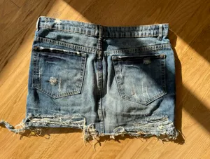 Denim Skirt Size L thumbnail 2