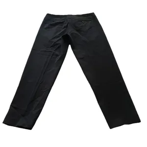 Vince Trousers Pleated Pants Womens Black Wool Blend Paperbag Work Casual Size 2 thumbnail 3