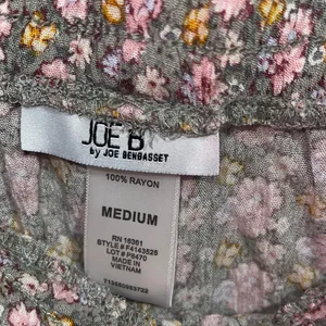 Joe Benbasset Juniors Floral drawstring Shortie Shorts thumbnail 3