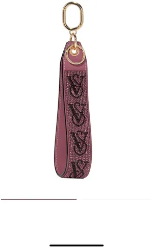 Victoria's Secret Elegant Plum Keychain wristlet thumbnail 2