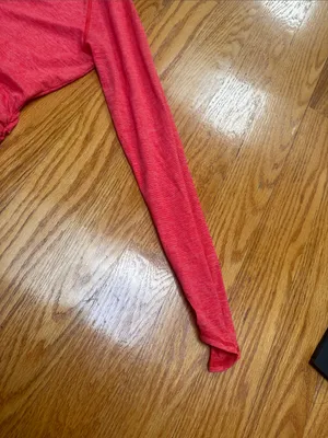 🍎The North Face Women's coral Heather Quarter-Zip Long Sleeve Top thumbnail 4