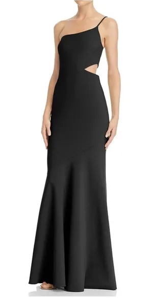 NWT Likely Fina‎ Gown Black sz 4 thumbnail 1