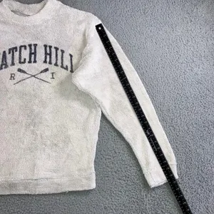 Austins Inc‎ Watch Hill RI Terry Cloth Sweatshirt Women Small Oversized Graphic thumbnail 12