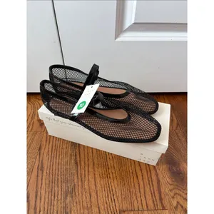 a new day Black Issa Flats Size 10 New with Tags thumbnail 2