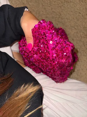 Sherri Hill Pink Sequin Dress thumbnail 6