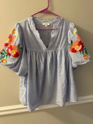 Oddi puff sleeve blouse thumbnail 2
