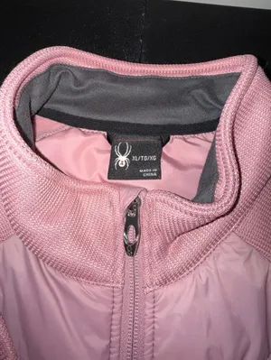 Spyder Women's Nova Full Zip Hybrid Jacket Misty Rose XL thumbnail 2