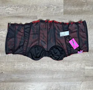 Edikted Zip-Up Corset Top thumbnail 3