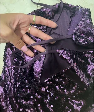 Hot Miami Styles Purple Shimmer Hoco Dress thumbnail 5