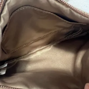 Coach Brown Tan Jacquard Canvas Monogrammed Signature Cs Zip Wristlet No F51685 thumbnail 2