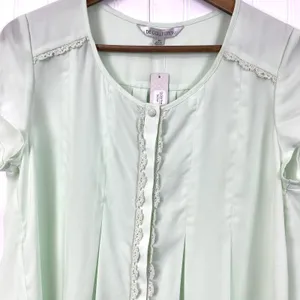 DE Collection City‎ Center Blouse Top Womens Size Medium Cottagecore Coquette thumbnail 3