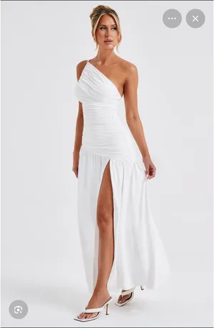 Babyboo CLAUDIA MAXI DRESS - WHITE thumbnail 2