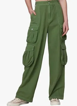 BlankNYC matcha please XS Y2K cargo The Franklin pants thumbnail 1