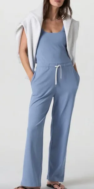 VUORI Pose Scoop Jumpsuit in Bluebell Size X-Small thumbnail 1