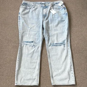 NWT Good American Good 90s Jeans Size 18 Retail $155.00 thumbnail 3