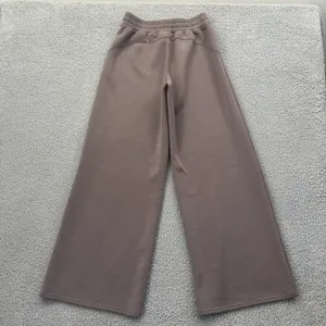 Spanx Airessentials Wide Leg Pant Women's Mauve Brown Lounge Medium x 30 thumbnail 4