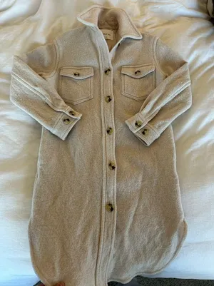 Aritzia Wilfred Ganna Long Shirt Jacket thumbnail 2