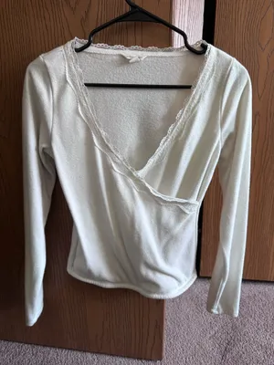 Aeropostale Top White Lace thumbnail 1