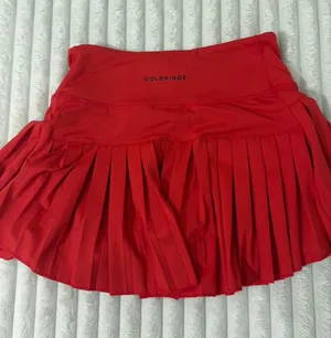 Gold Hinge Red Skirt thumbnail 1